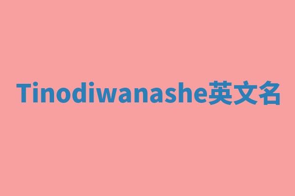 Tinodiwanashe英文名 Tinodiwanashe英文名